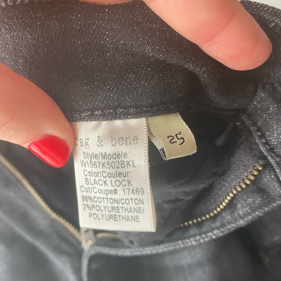 Rag & Bone High Rise Denim jeans - Picture 5 of 7